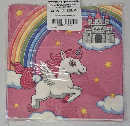 Unicorn Napkins 20s