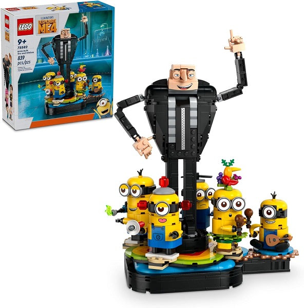 Lego Gru and Minions