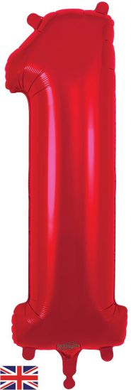 Foil Balloon - SS 1 Red