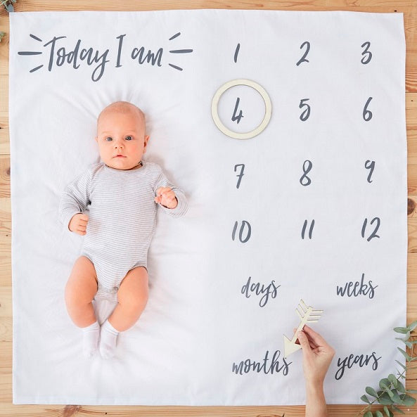OhBaby Baby Milestone Mat
