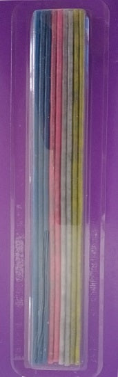 Candles - Sparkling assorted 17cm (18)