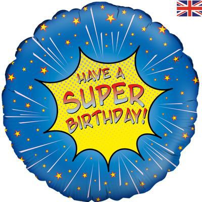 FB Happy Birthday Superhero