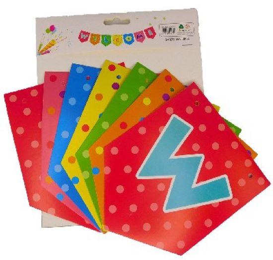 Welcome - Bunting Multicolour