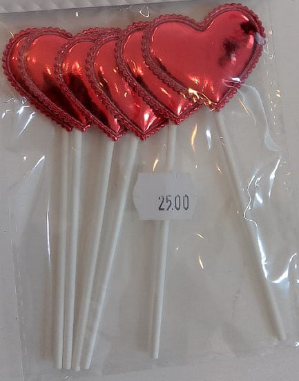 Cake Topper Heart Pop