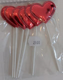 Cake Topper Heart Pop