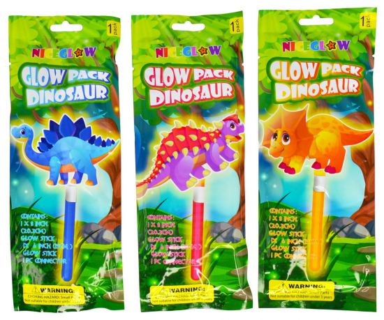 Glow in the Dark Wand Dinosaur
