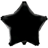 Foil Balloon - Star Black