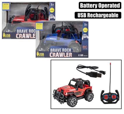 RC Jeep Battery Operated USB 20CM