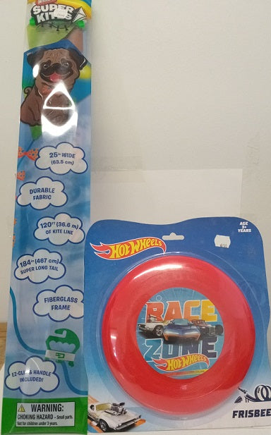 Hot Wheels Frisbee &amp; Dog Kite