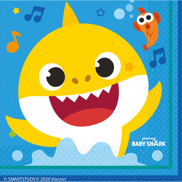 Baby Shark Napkins (16)