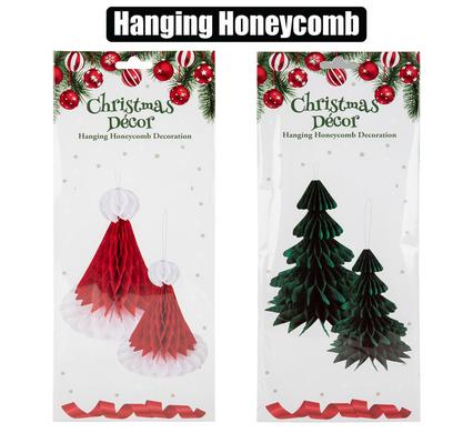 Xmas - Honeycomb Decor