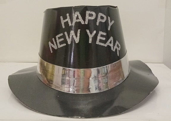 New Year Paper Top Hat