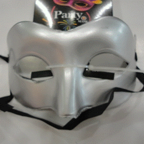 Mask Plain Colour assorted 17x8cm
