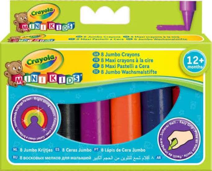 Crayola 8 Mini Kids Jumbo Crayons