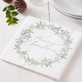 Napkins Merry X Mistletoe (16)
