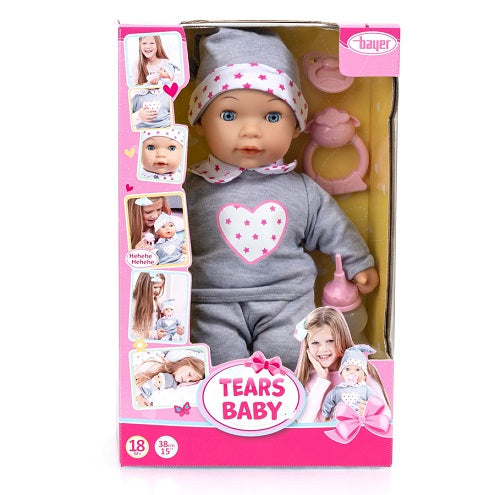Doll Tears Baby Doll 38cm