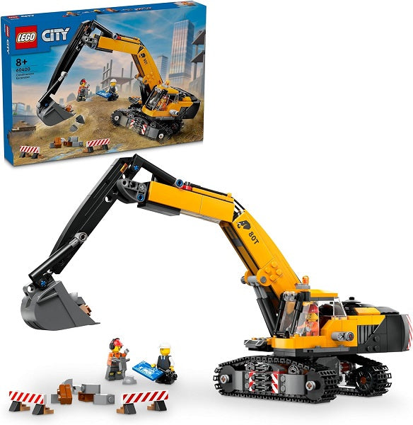 Lego Yellow Construction Excavator