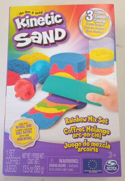 Kinetic Sand Rainbow Mix Set