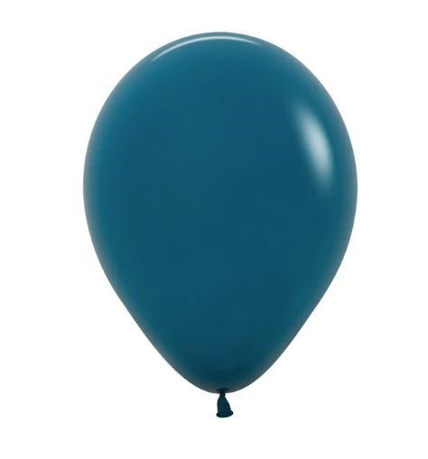 Latex Balloon Solid Deep Teal