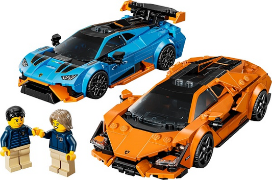 Lego Speed Lamborghini Revuelto&Huracan