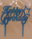 Cake Topper - Happy Birthday assorted