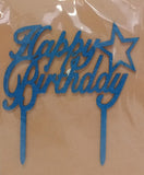 Cake Topper - Happy Birthday assorted
