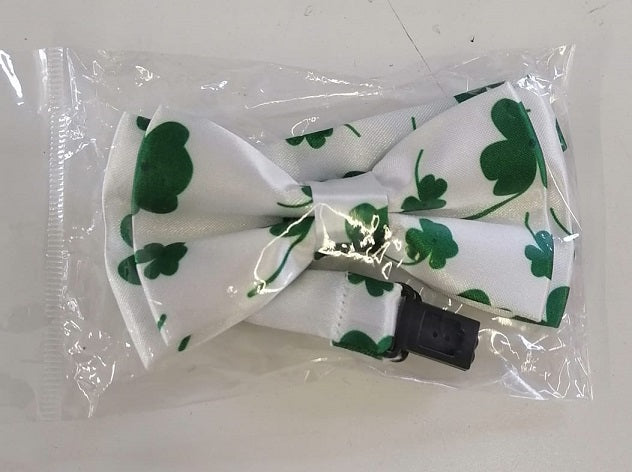St Patric Clover Bow Tie