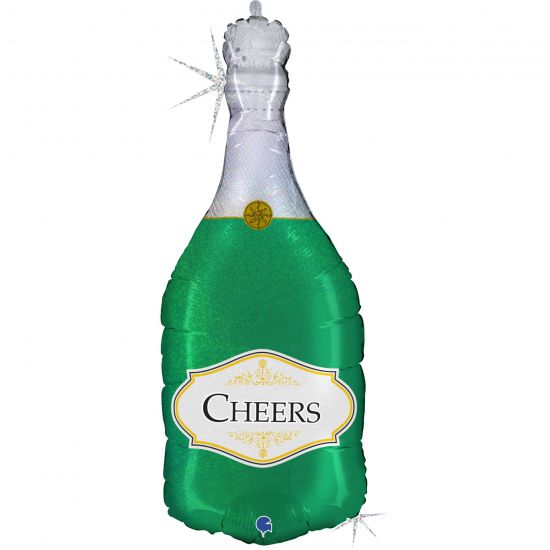 Foil Balloon - SS Champagne Bottle Cheer