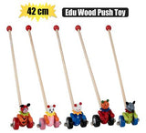 Wooden  Push Car Toy 42cm