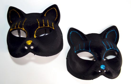 Mask Cat Satin Black