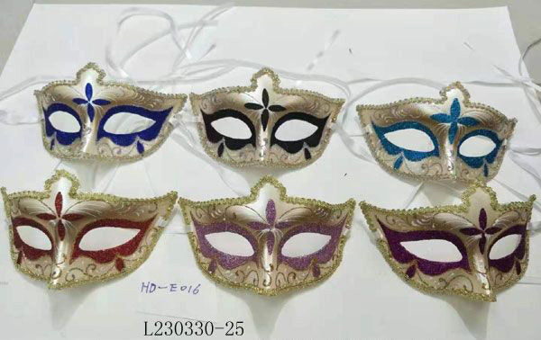 Mask Carnival Glitterish assorted