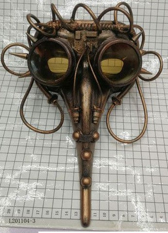 Steampunk Mask with Beak/Retro Wire