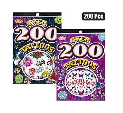 Sticker Tattoo Book