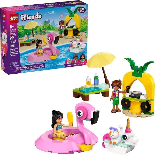 Lego Friends - Unicorn & Flamingo pool