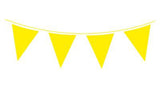 Bunting - Yellow 10m (20 Flags)