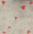 Serviettes - Hearts & Birds (20)
