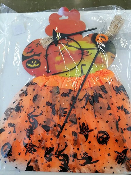 Halloween Pumpkin Tutu Set