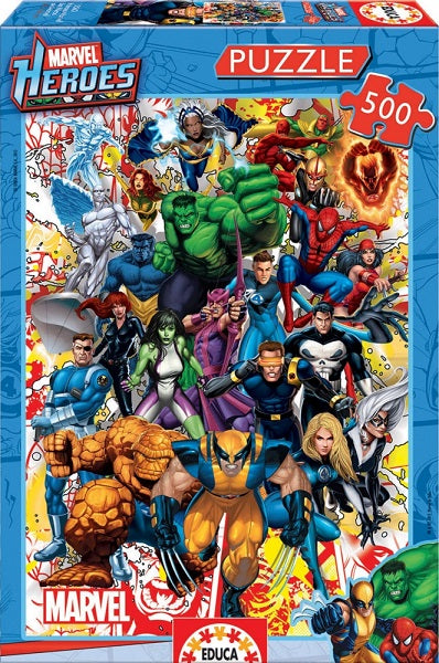Puzzle Marvel Heroes 500pce
