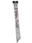 Sash - Birthday Princess Pink