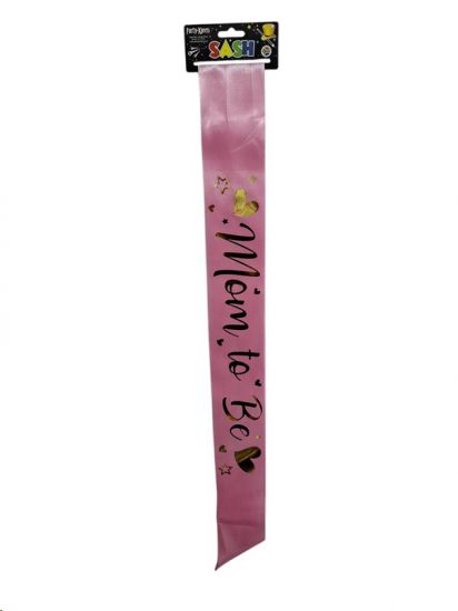 Sash - Mom to Be (pink)