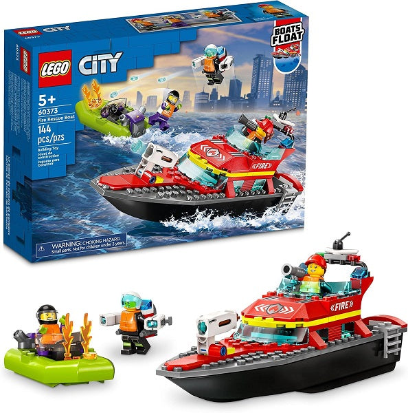 Lego City Fire Rescue Boat