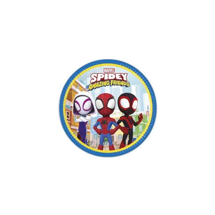 Spidey & Friends - Plates 23cm (8)