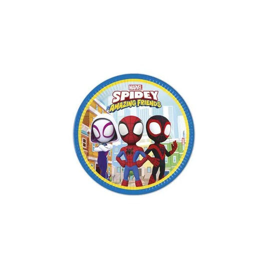 Spidey & Friends - Plates 23cm (8)