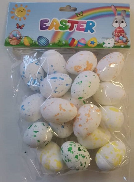 Easter Speckled Egg White 18pc