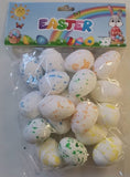Easter Speckled Egg White 18pc
