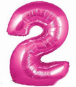 Foil Balloon - SS 2 Pink 34 inch