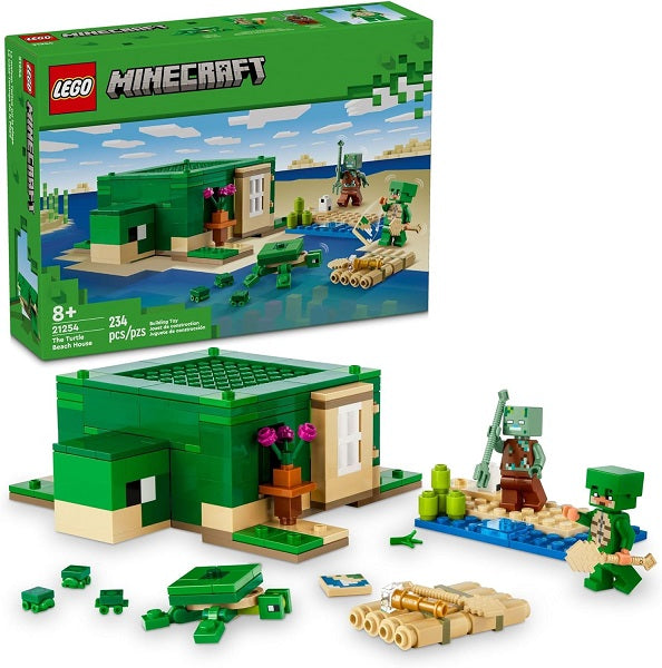 Lego MineCraft Turtle Beach House