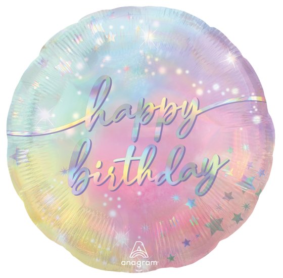 Foil Balloon - Luminous Birthday