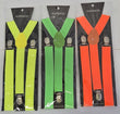 Suspender Braces Lumo Color asst