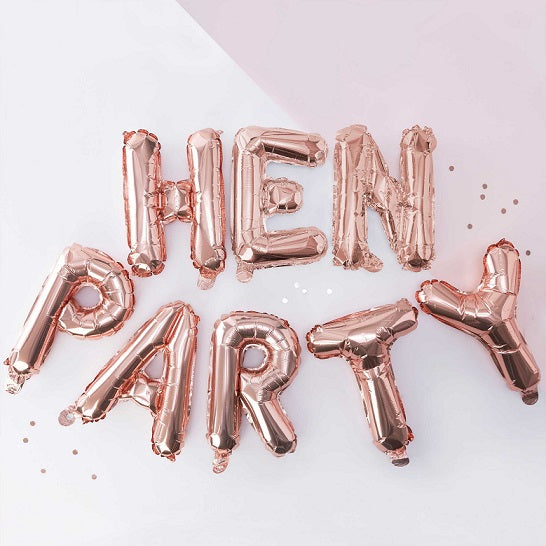 Hen Party - Balloon Bunting